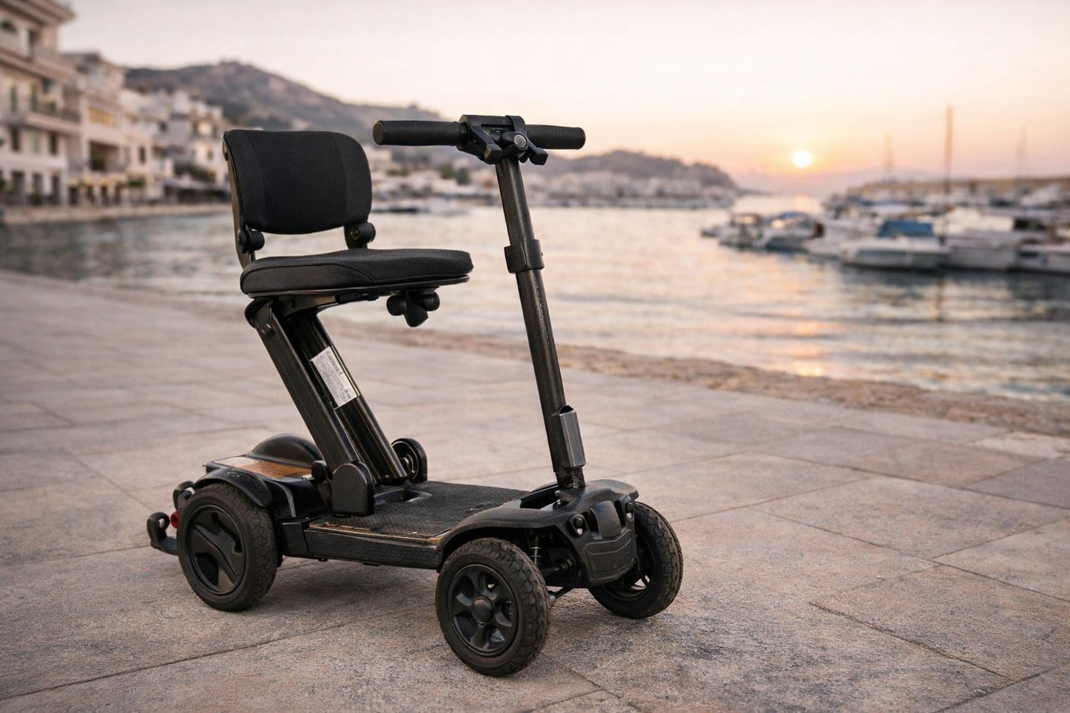 Scooter de movilidad plegable GoGo Carbon